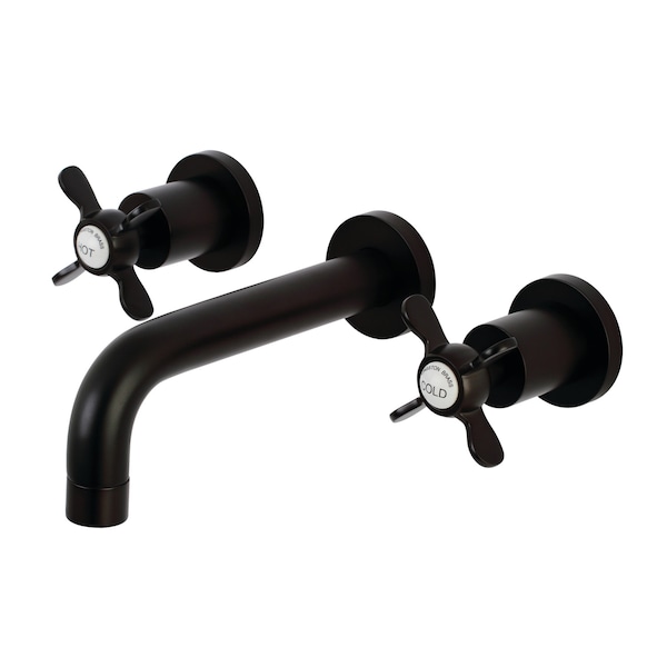 KS8125BEX 2-Handle 8 in. Wall Mount Bathroom Faucet